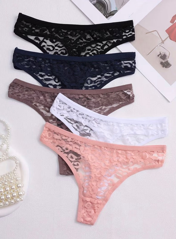 Transparent floral design